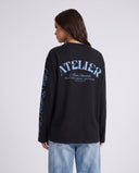 10206 ALVA ATELIER BLACK/BLUE LONGSLEEVE