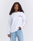 10201 ALVA ATELIER WHITE/RED LONGSLEEVE