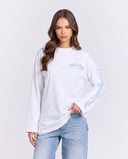 10202 ALVA ATELIER WHITE/BLUE LONGSLEEVE