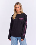 10207 ALVA ATELIER BLACK/PINK LONGSLEEVE