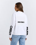 10500 ALVA LONGSLEEVE WHITE/BLACK