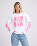 10501 ALVA LONGSLEEVE WHITE/PINK