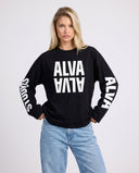 10502 ALVA LONGSLEEVE BLACK/WHITE