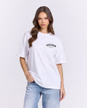 11200 ALVA ATELIER WHITE/BLACK OVERSIZED T-SHIRT