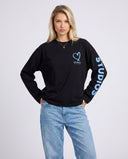 20206 STUDIOS BLACK/BLUE LONGSLEEVE