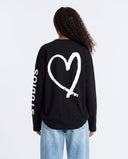 20204 STUDIOS BLACK/WHITE LONGSLEEVE
