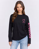 20207 STUDIOS BLACK/PINK LONGSLEEVE