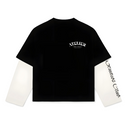 30204 DUBBEL SLEEVE BLACK/WHITE
