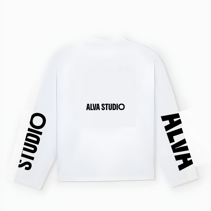 10500 ALVA LONGSLEEVE WIT/ZWART
