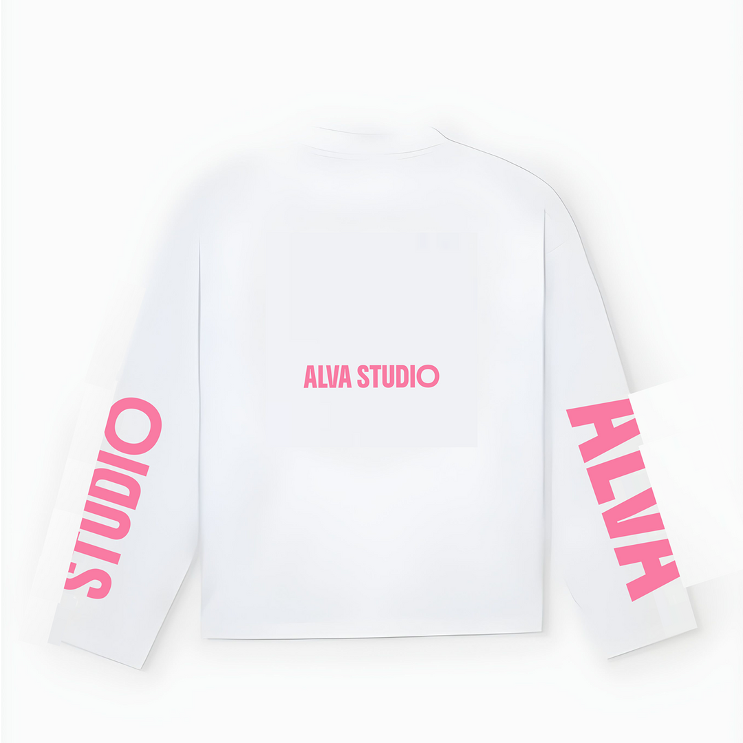 10501 ALVA LONGSLEEVE WIT/ROZE