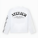 10200 ALVA ATELIER WIT/ZWART LONGSLEEVE