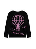 10002 LONGSLEEVE CLASIC ZWART