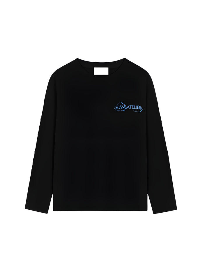 10102 LONGSLEEVE AIR ZWART
