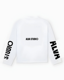 10500 ALVA LONGSLEEVE WHITE/BLACK UNISEX