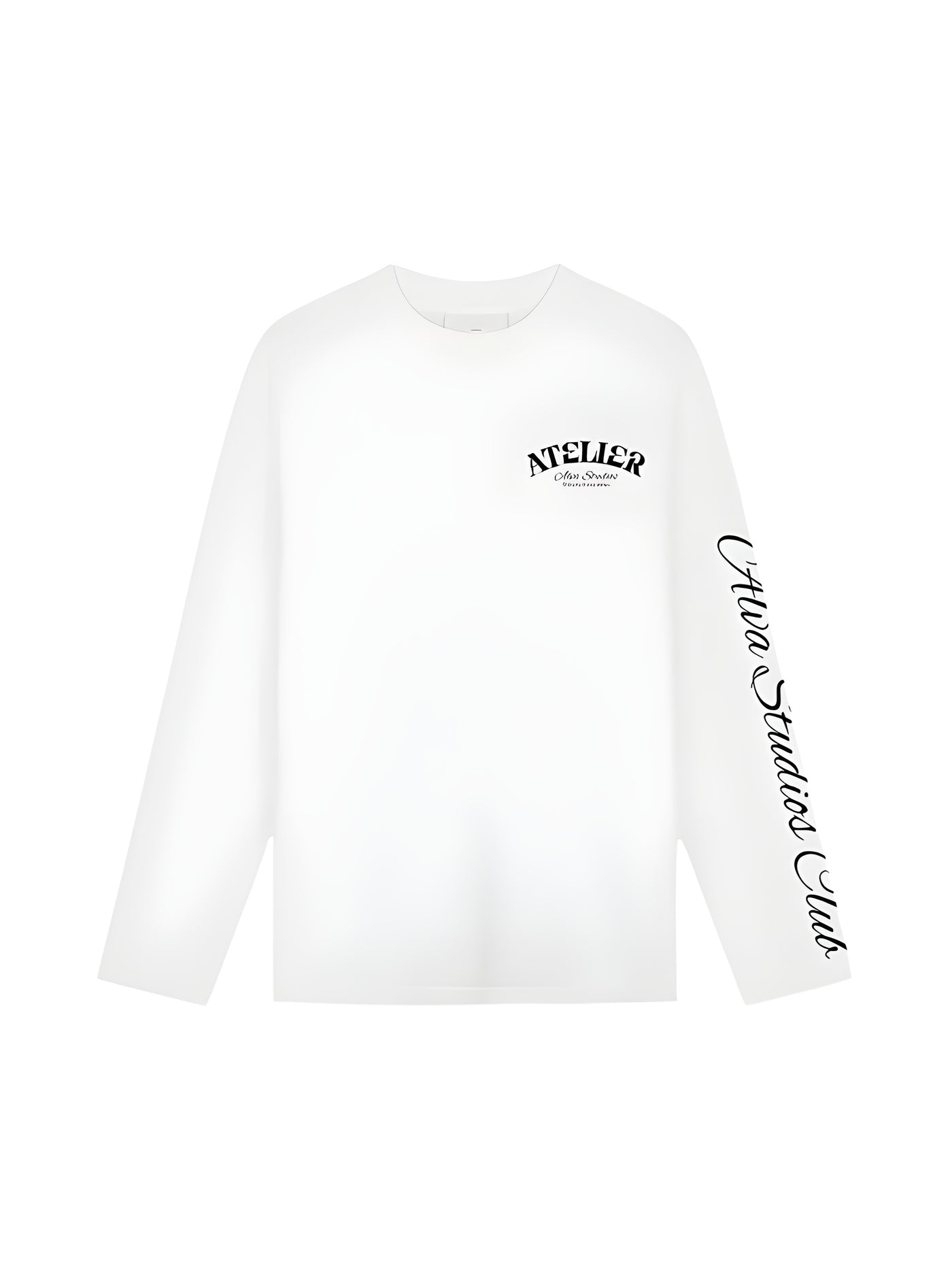 10200 ALVA ATELIER WIT/ZWART LONGSLEEVE