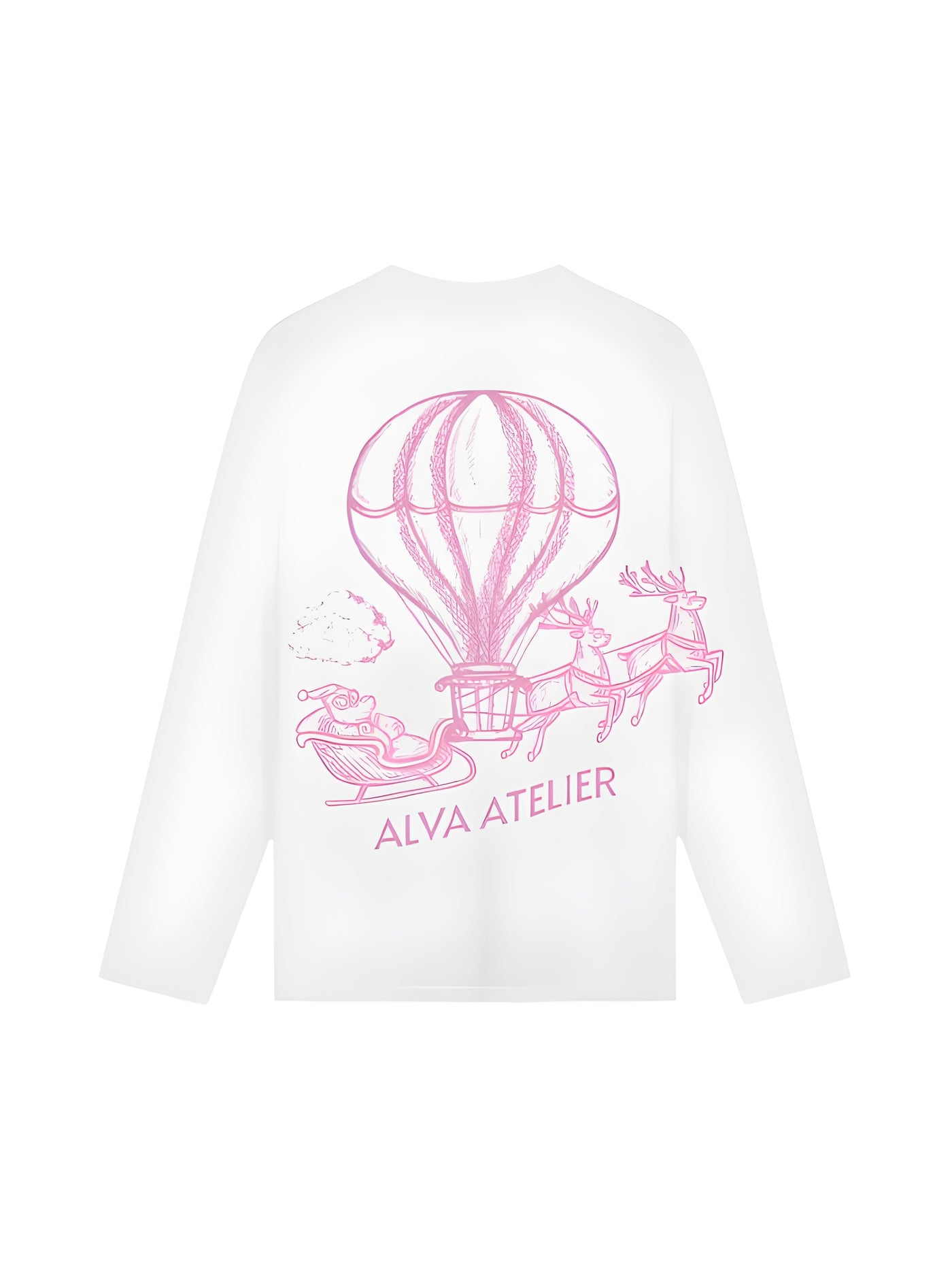 LONGSLEEVE CLASIC WIT SLEE KERST EDITIE