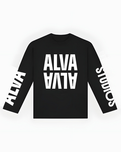 10502 ALVA LONGSLEEVE BLACK/WHITE UNISEX