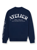 14006 ALVA ATELIER NAVY/WIT TRUI