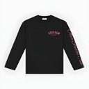 10207 ALVA ATELIER ZWART/ROZE LONGSLEEVE