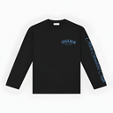 10206 ALVA ATELIER ZWART/BLAUW LONGSLEEVE