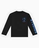 20206 STUDIOS ZWART/BLAAUW LONGSLEEVE