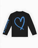 20206 STUDIOS ZWART/BLAAUW LONGSLEEVE