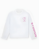 20203 STUDIOS WIT/ROZE longsleeve
