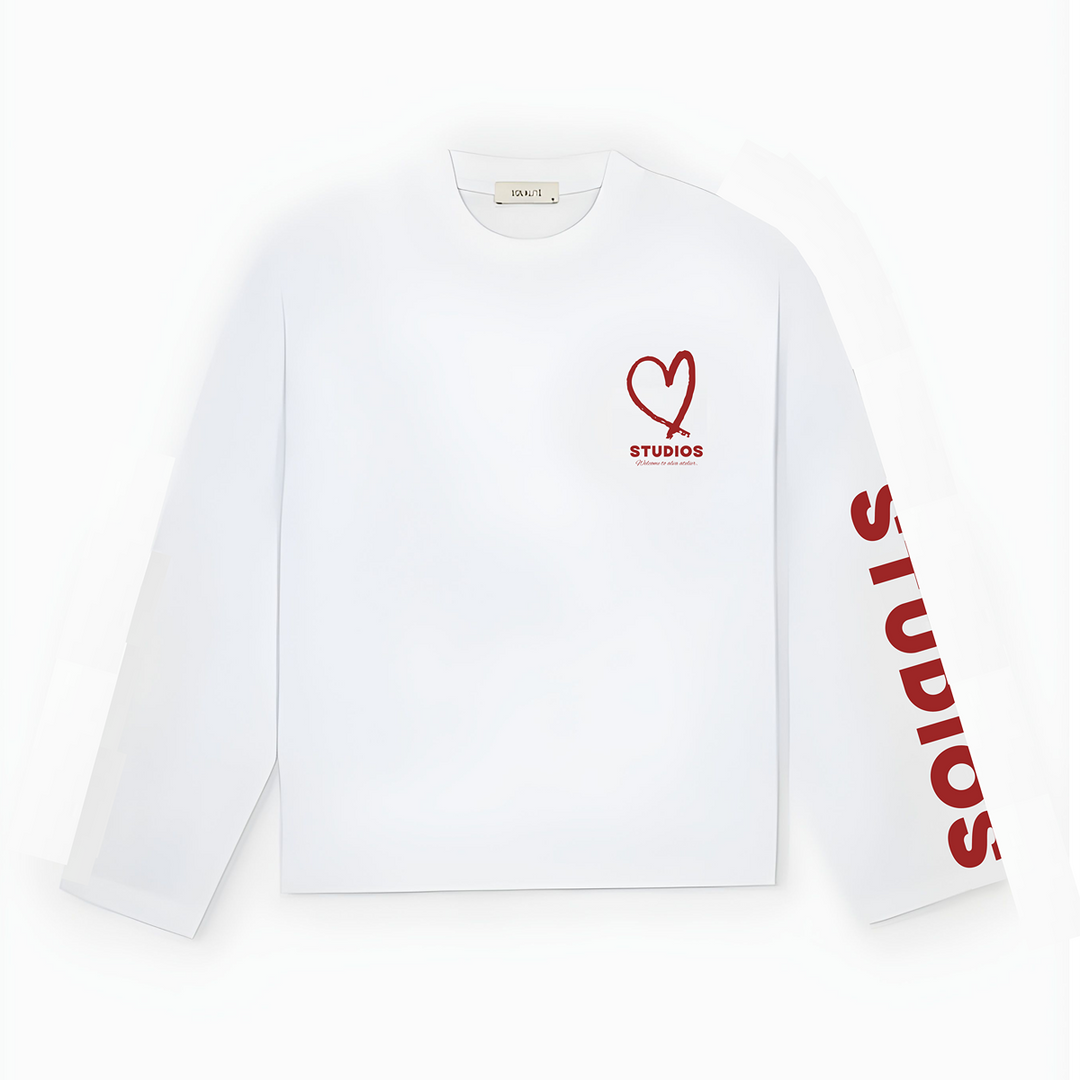 20201 STUDIOS WIT/ROOD LONGSLEEVE
