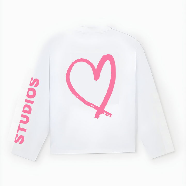 20203 STUDIOS WIT/ROZE LONGSLEEVE