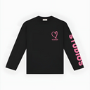 20207 STUDIOS BLACK/PINK LONGSLEEVE