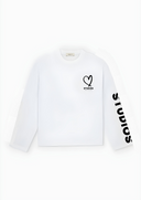 20200 STUDIOS WIT/ZWART LONGSLEEVE