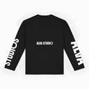 10502 ALVA LONGSLEEVE ZWART/WIT