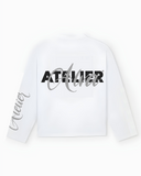 30200 WHITE/BLACK/GREY LONGSLEEVE