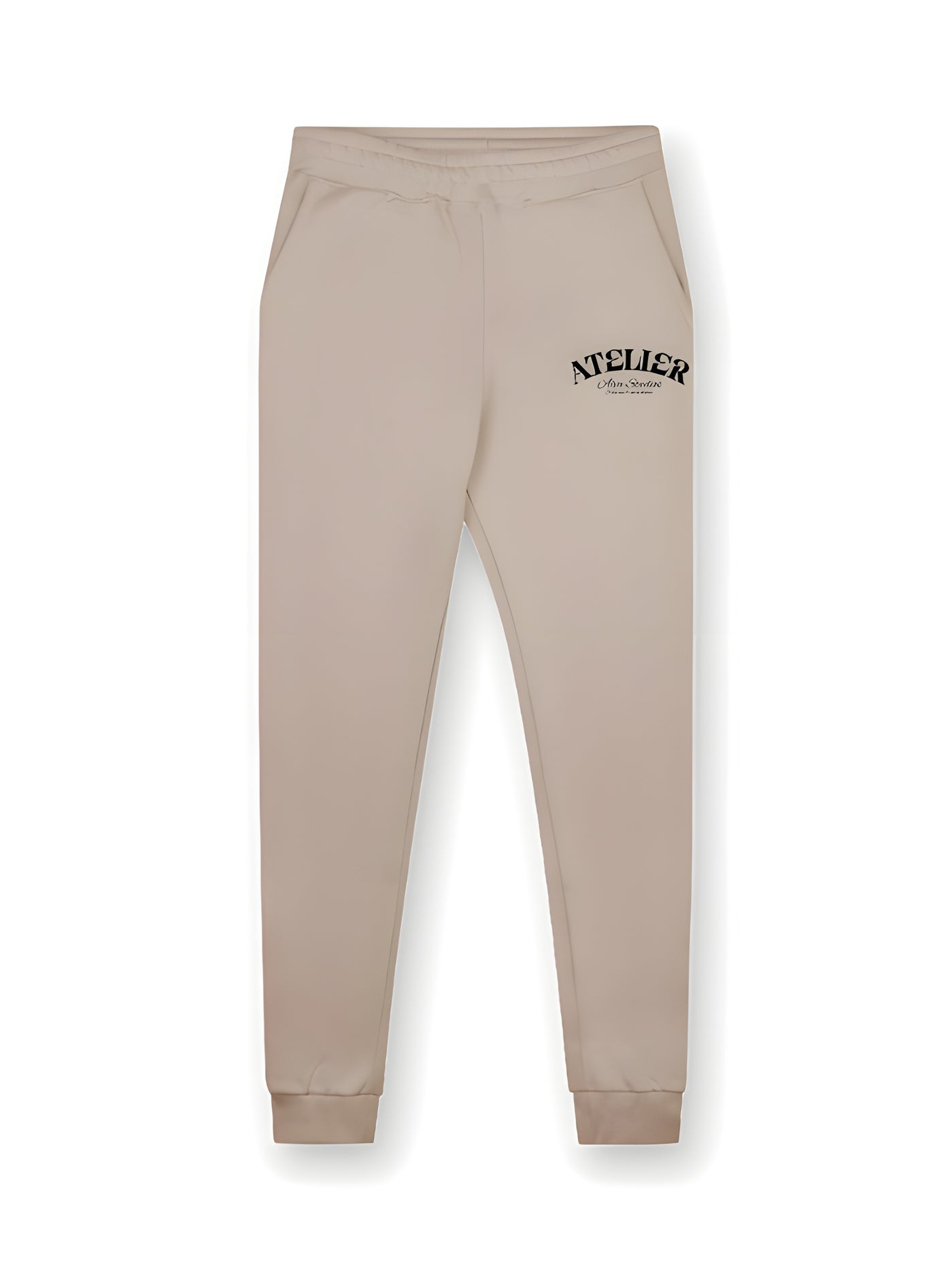 13005 ATELIER ENJOY THE CLIMB BEIGE JOGGINGBROEK