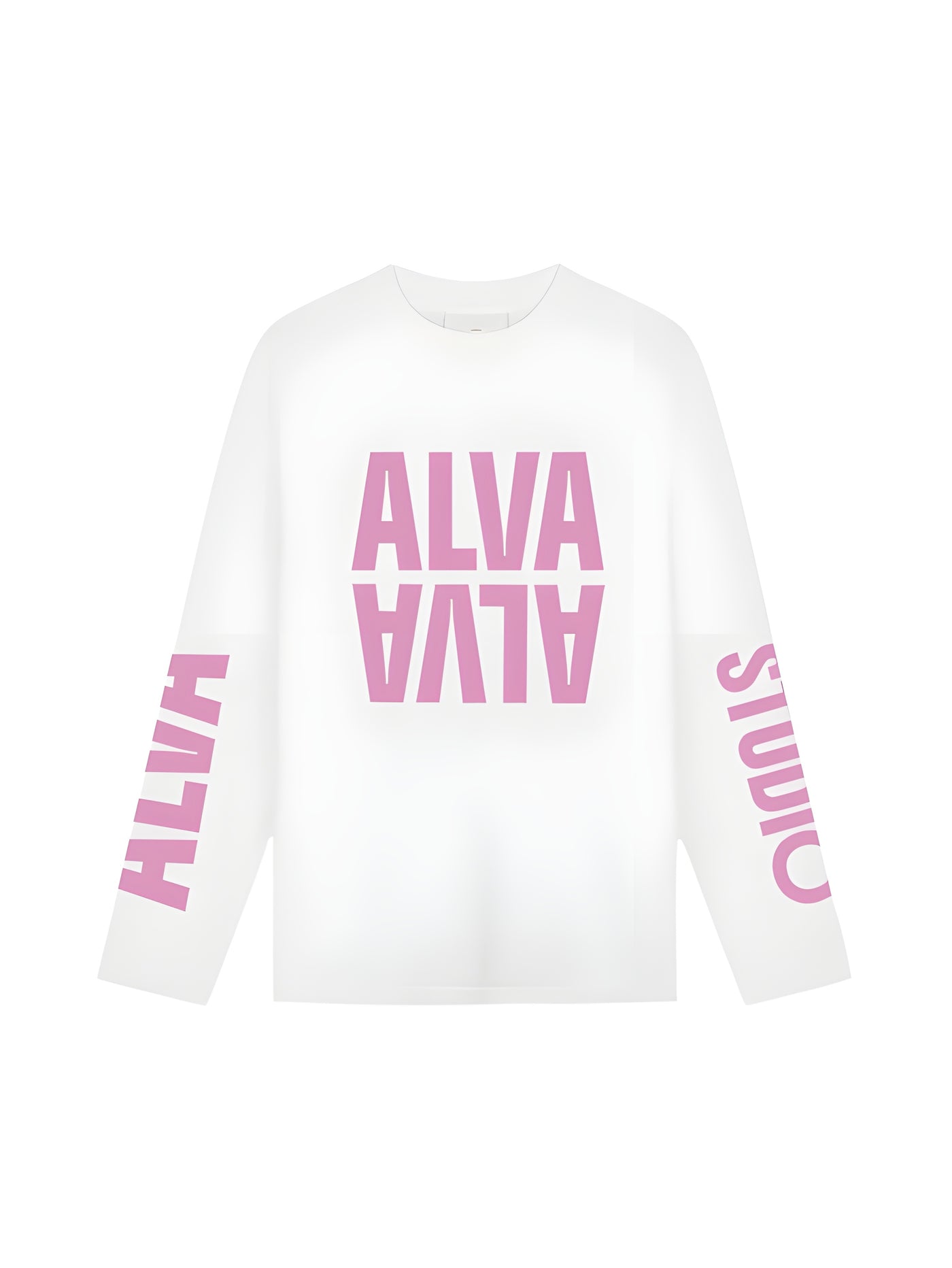 10501 ALVA LONGSLEEVE WIT/ROZE