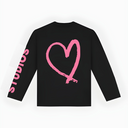 20207 STUDIOS BLACK/PINK LONGSLEEVE