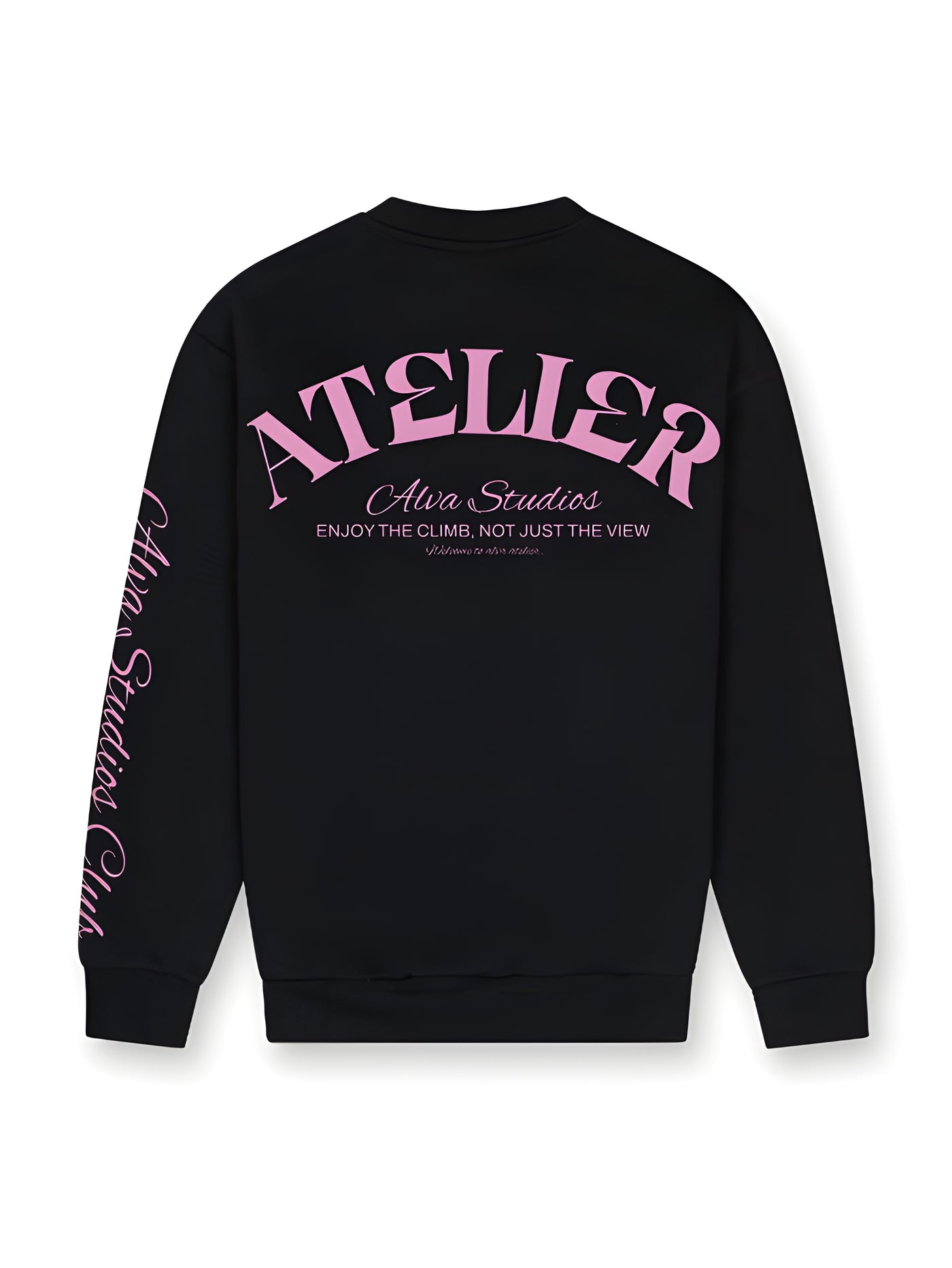 ALVA ATELIER ZWART/ROZE TRUI