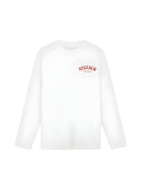 10401 ATELIER CLUB WIT/ROOD LONGSLEEVE