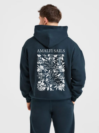 AMALFI SAILS HOODIE BLUE