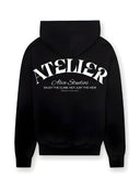 12001 ATELIER ENJOY THE CLIMB ZWART/WIT HOODIE