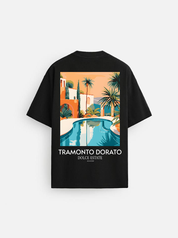TRAMONTO DORATO T-SHIRT