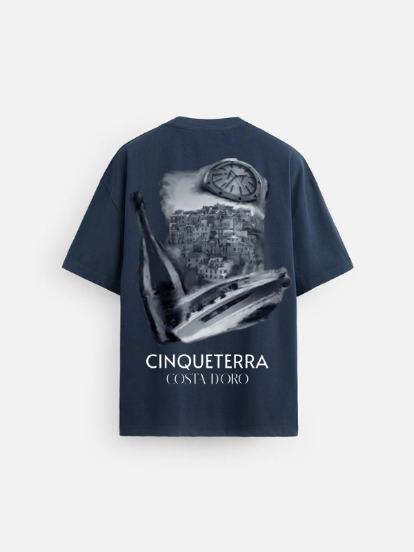 CINQUETERRA COSTA T-SHIRT