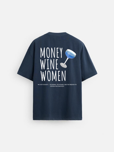 MONEY WINE WOMEN T-SHIRT