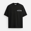 11204 ALVA ATELIER ZWART/WIT OVERSIZED T-SHIRT