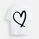 21200 STUDIOS WIT/ZWART OVERSIZED T-SHIRT