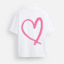 21203 STUDIOS WIT/ROZE OVERSIZED T-SHIRT